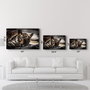 Wallity Pintura Decorativa de Vidrio Templado Multicolor 70 x 110 cm